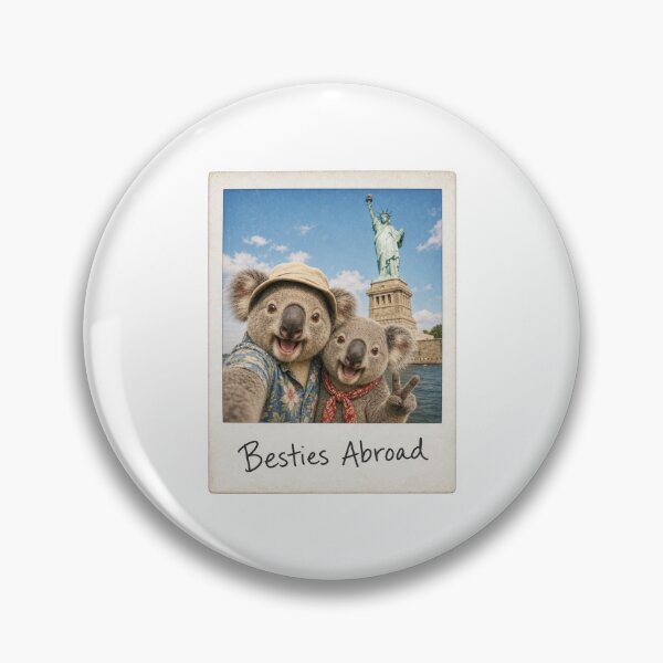 Item preview, Realistic Koala Best Friends in New York designed and sold by BearLoveDesign.