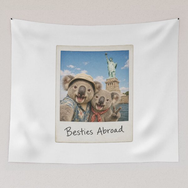 Item preview, Realistic Koala Best Friends in New York designed and sold by BearLoveDesign.