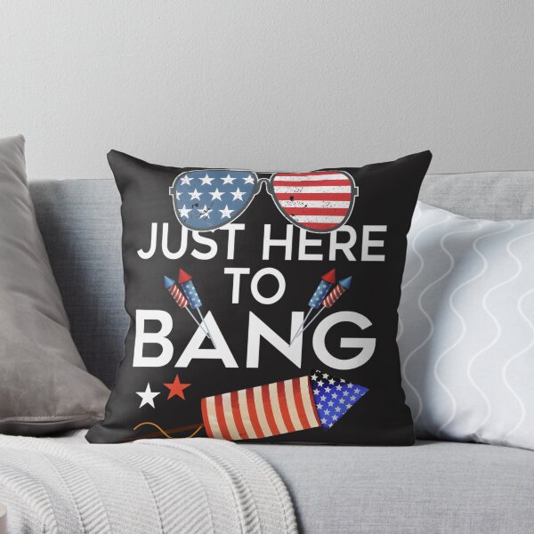 Item preview, Just Here To Bang Funny Graphic Design for Music and Drumming Lovers designed and sold by MZF-OFF.