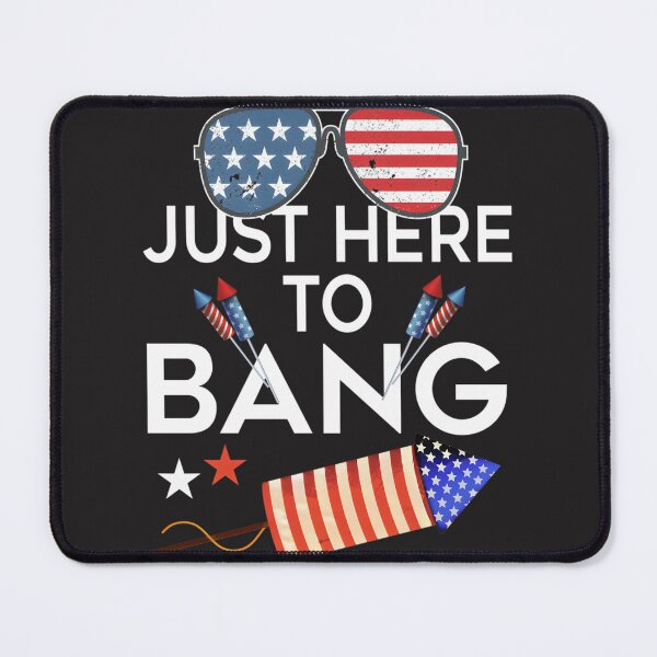 Item preview, Just Here To Bang Funny Graphic Design for Music and Drumming Lovers designed and sold by MZF-OFF.