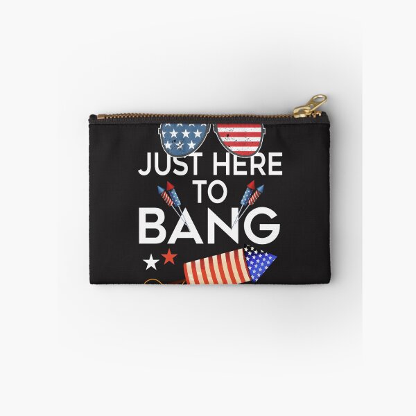 Item preview, Just Here To Bang Funny Graphic Design for Music and Drumming Lovers designed and sold by MZF-OFF.
