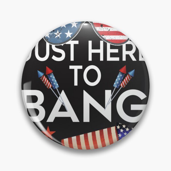 Item preview, Just Here To Bang Funny Graphic Design for Music and Drumming Lovers designed and sold by MZF-OFF.