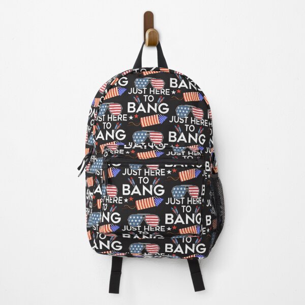 Item preview, Just Here To Bang Funny Graphic Design for Music and Drumming Lovers designed and sold by MZF-OFF.