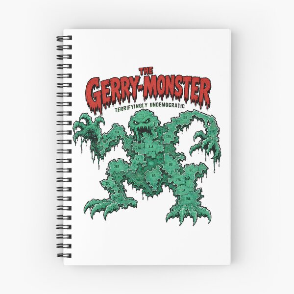 Item preview, Gerrymandering Swamp Monster Political Satire Voting Activist designed and sold by chattsuede.