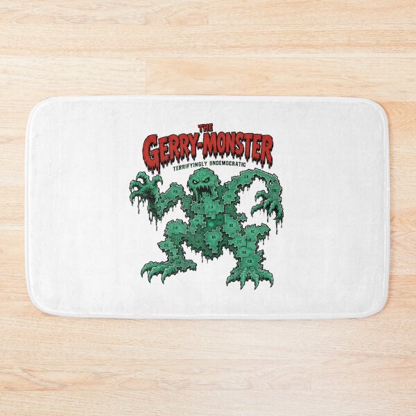Item preview, Gerrymandering Swamp Monster Political Satire Voting Activist designed and sold by chattsuede.