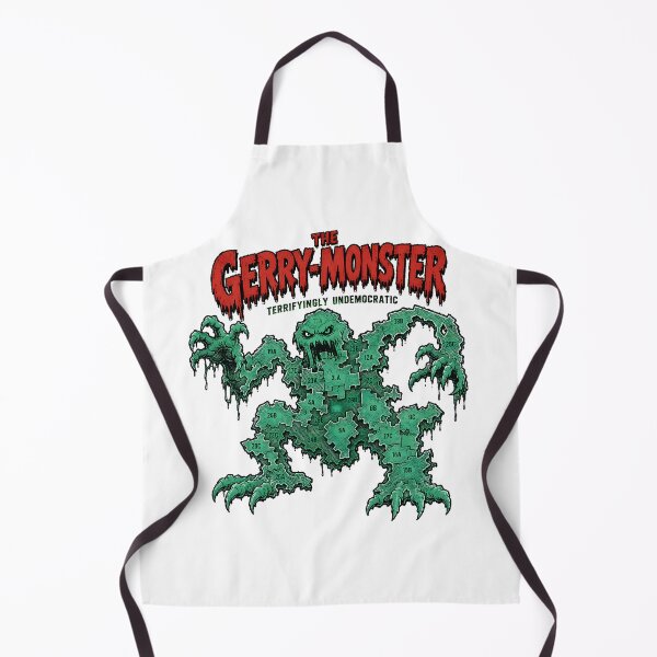 Item preview, Gerrymandering Swamp Monster Political Satire Voting Activist designed and sold by chattsuede.
