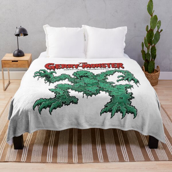 Item preview, Gerrymandering Swamp Monster Political Satire Voting Activist designed and sold by chattsuede.