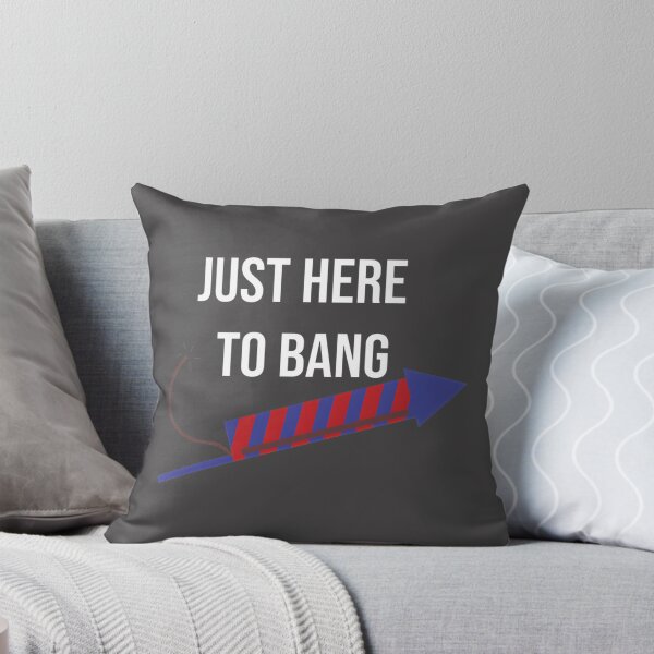 Item preview, Just Here to Bang Funny Music and Drumming Humor Design designed and sold by MZF-OFF.