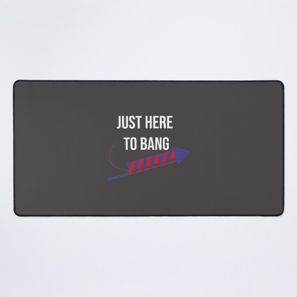 Item preview, Just Here to Bang Funny Music and Drumming Humor Design designed and sold by MZF-OFF.