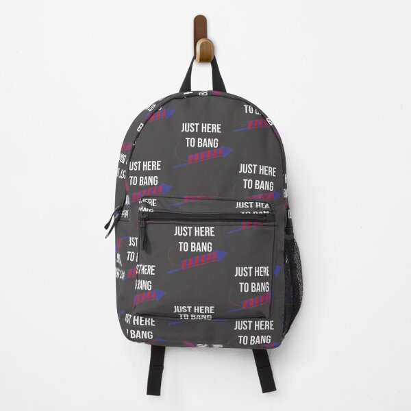 Item preview, Just Here to Bang Funny Music and Drumming Humor Design designed and sold by MZF-OFF.
