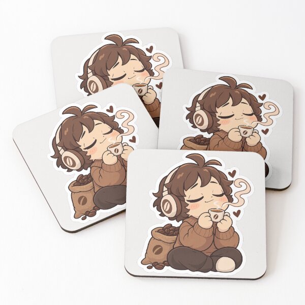 Item preview, Blissful Coffee Lover Smelling Espresso Cup designed and sold by NovaToons.