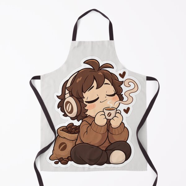 Item preview, Blissful Coffee Lover Smelling Espresso Cup designed and sold by NovaToons.
