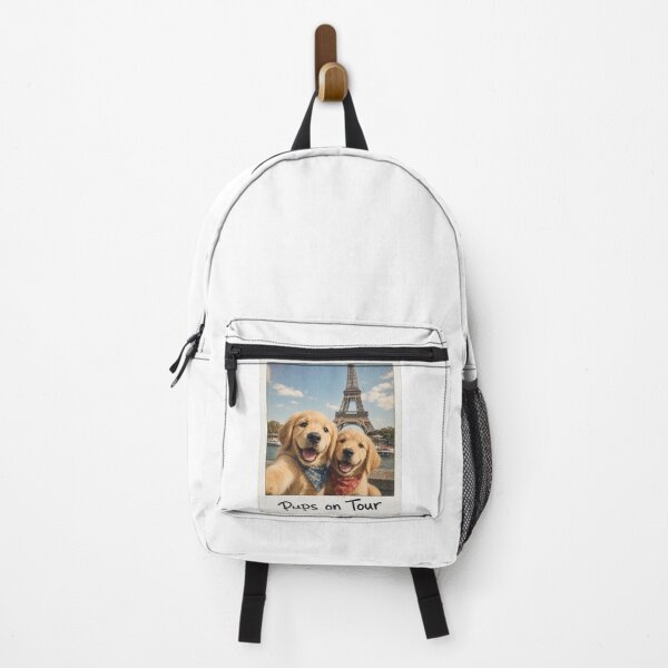 Item preview, Realistic Golden Retriever Puppies in Paris designed and sold by BearLoveDesign.