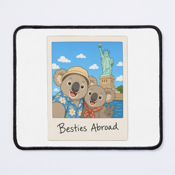 Item preview, Koala Best Friends in New York Travel Art designed and sold by BearLoveDesign.