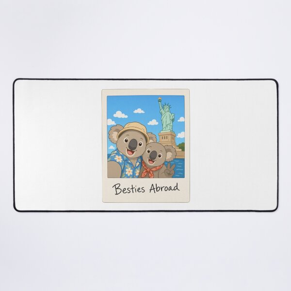 Item preview, Koala Best Friends in New York Travel Art designed and sold by BearLoveDesign.