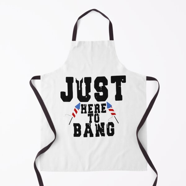Item preview, Funny Bold Statement Design Saying 'I'm Just Here To Bang' with Playful Typography designed and sold by MZF-OFF.