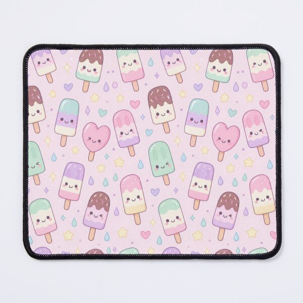Item preview, Kawaii Popsicle Pattern designed and sold by Soft Berry Studio.