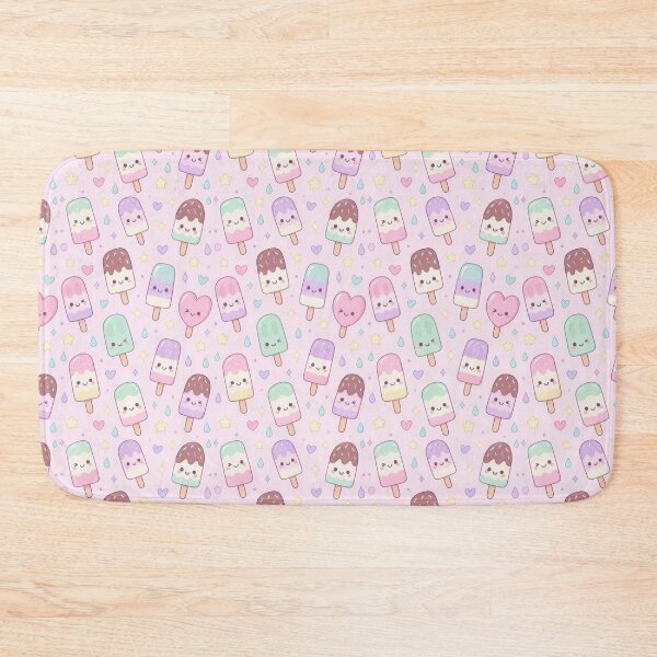 Item preview, Kawaii Popsicle Pattern designed and sold by Soft Berry Studio.