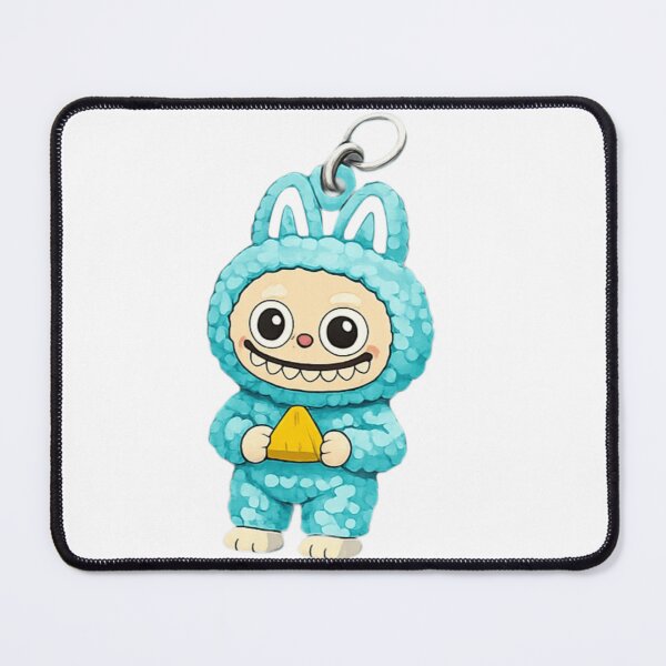 Item preview, Cute Blue Monster Kawaii Character Illustration designed and sold by Sepia soul.