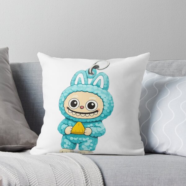 Item preview, Cute Blue Monster Kawaii Character Illustration designed and sold by Sepia soul.