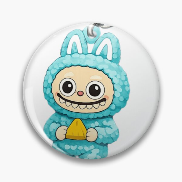 Item preview, Cute Blue Monster Kawaii Character Illustration designed and sold by Sepia soul.
