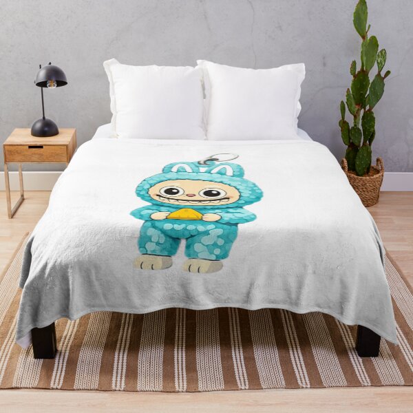 Item preview, Cute Blue Monster Kawaii Character Illustration designed and sold by Sepia soul.