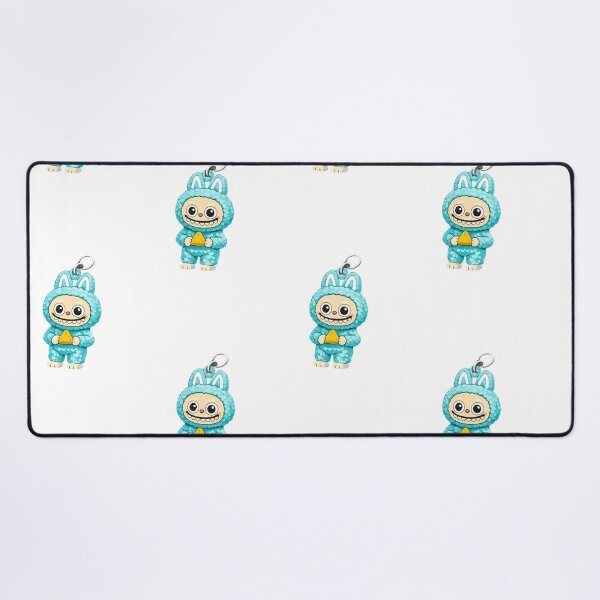 Item preview, Cute Blue Monster Kawaii Character Illustration designed and sold by Sepia soul.