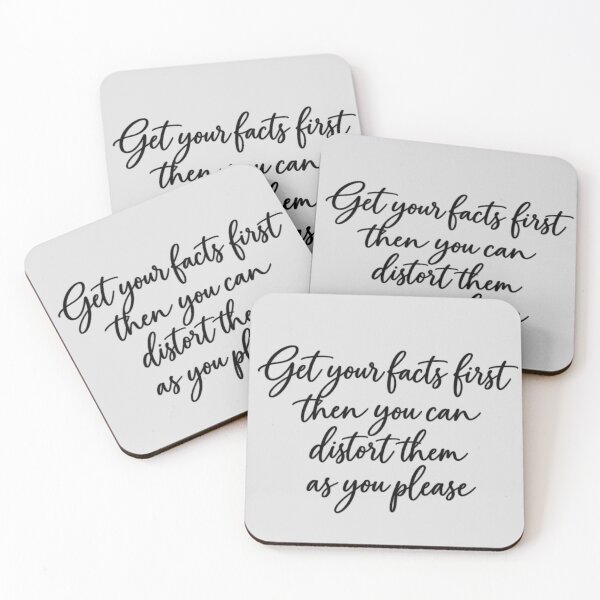 Item preview, Know the Facts, Then Create designed and sold by Quote Gallery.