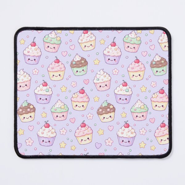 Item preview, Kawaii Cupcake Pattern designed and sold by Soft Berry Studio.