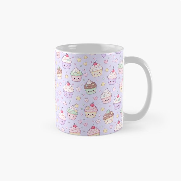 Item preview, Kawaii Cupcake Pattern designed and sold by Soft Berry Studio.