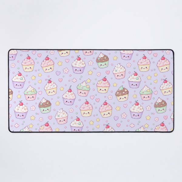 Item preview, Kawaii Cupcake Pattern designed and sold by Soft Berry Studio.