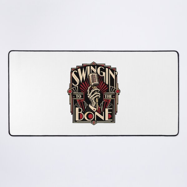 Item preview, Gothic Jazz Skeleton Vocalist Swingin to the Bone designed and sold by chattsuede.
