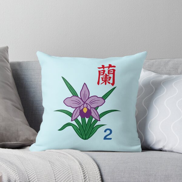 Item preview, MAHJONG TILES, FLOWERS, ORCHID, GAME DAY, STRATEGY designed and sold by classic car craze.