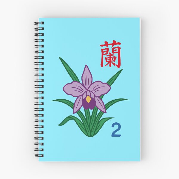 Item preview, MAHJONG TILES, FLOWERS, ORCHID, GAME DAY, STRATEGY designed and sold by classic car craze.