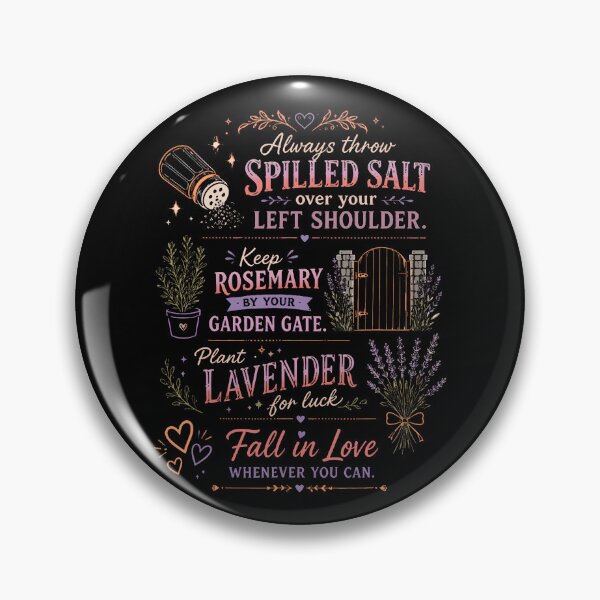 Item preview, Always Throw Spilled Salt Over Your Left Shoulder Halloween designed and sold by smiadraspi.
