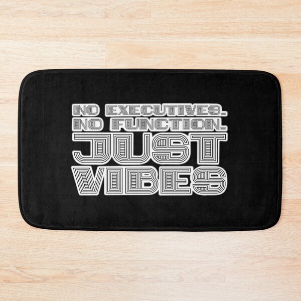 Item preview, Just Vibes Light | Funny ADHD Graphic | Bold Bubble Typography | Executive Dysfunction designed and sold by RareSquareBearArts.