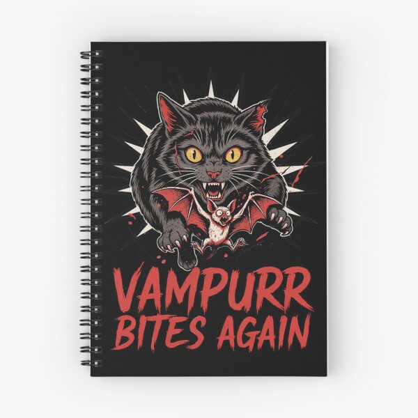 Item preview, Vampurr Bites Again funny cat designed and sold by Naitsebas.