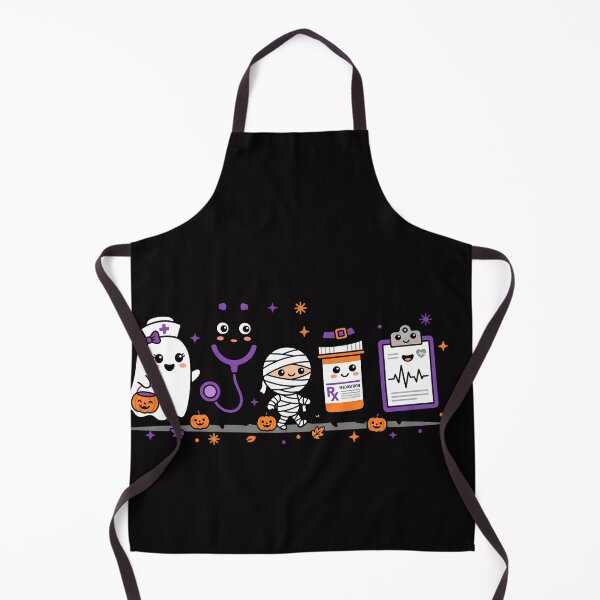 Item preview, Halloween Medical Crew – Cute Nurse Ghost Mummy Pharmacy Team designed and sold by w66aboo.