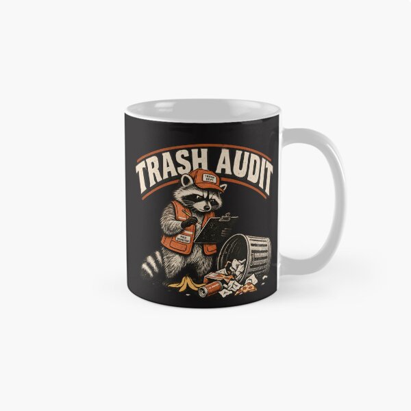 Item preview, Raccoon Garbage Inspector – Cleanup Crew Humor designed and sold by AwesomeBeyondLimits.