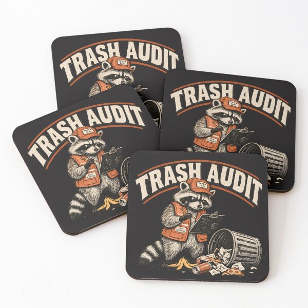 Item preview, Raccoon Garbage Inspector – Cleanup Crew Humor designed and sold by AwesomeBeyondLimits.
