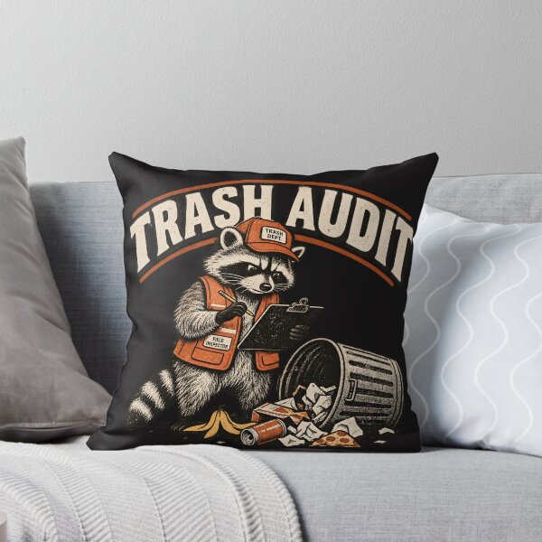 Item preview, Raccoon Garbage Inspector – Cleanup Crew Humor designed and sold by AwesomeBeyondLimits.