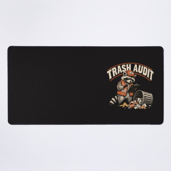 Item preview, Raccoon Garbage Inspector – Cleanup Crew Humor designed and sold by AwesomeBeyondLimits.