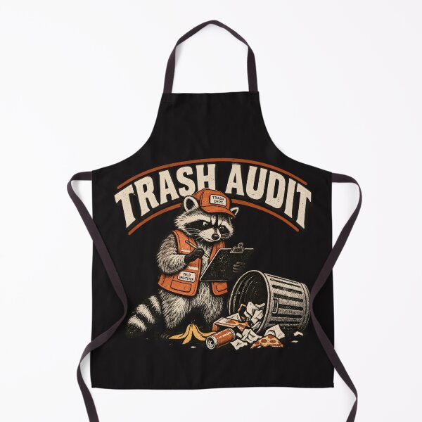 Item preview, Raccoon Garbage Inspector – Cleanup Crew Humor designed and sold by AwesomeBeyondLimits.