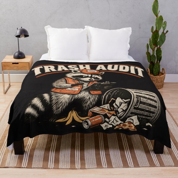 Item preview, Raccoon Garbage Inspector – Cleanup Crew Humor designed and sold by AwesomeBeyondLimits.