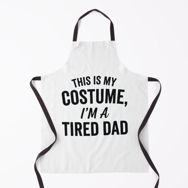 Item preview, This Is My Costume, I'm a Tired Dad Funny Halloween Dad designed and sold by CloudyPress.