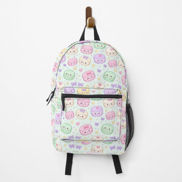 Item preview, Kawaii Macaron Pattern designed and sold by Soft Berry Studio.