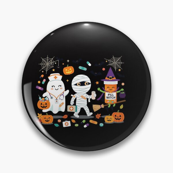 Item preview, Cute Halloween Healthcare Crew – Nurse Ghost Medical Spooky Team  designed and sold by w66aboo.