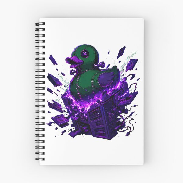 Item preview, Frankenstein Rubber Duck Debugging Spooky Server Disaster designed and sold by chattsuede.
