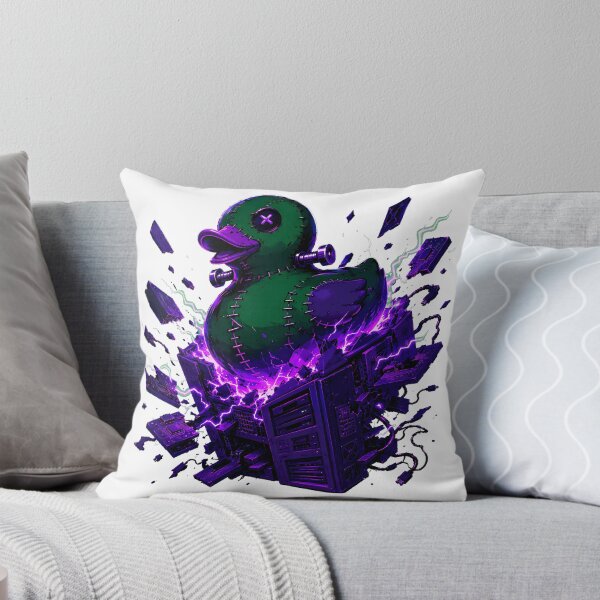 Item preview, Frankenstein Rubber Duck Debugging Spooky Server Disaster designed and sold by chattsuede.