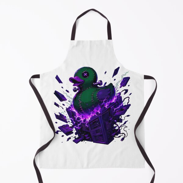Item preview, Frankenstein Rubber Duck Debugging Spooky Server Disaster designed and sold by chattsuede.